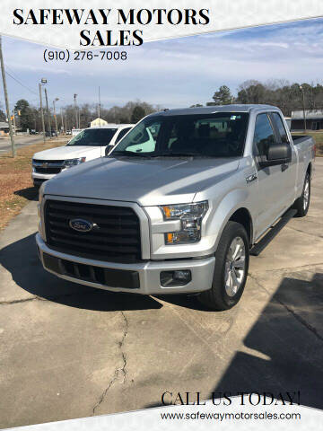 2017 Ford F-150 for sale at Safeway Motors Sales in Laurinburg NC