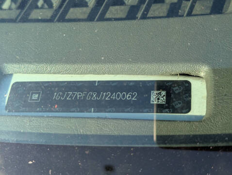 2018 GMC Savana LT 3500