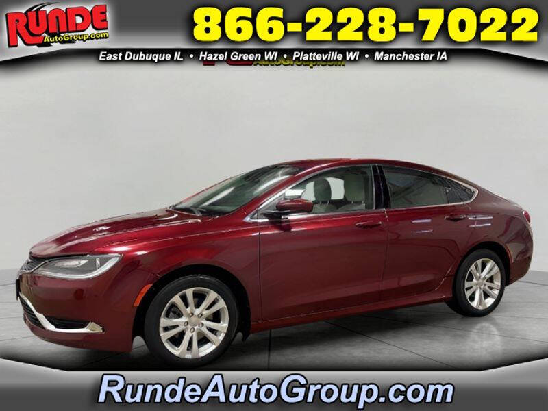 2015 Chrysler 200 for sale at Runde PreDriven in Hazel Green WI