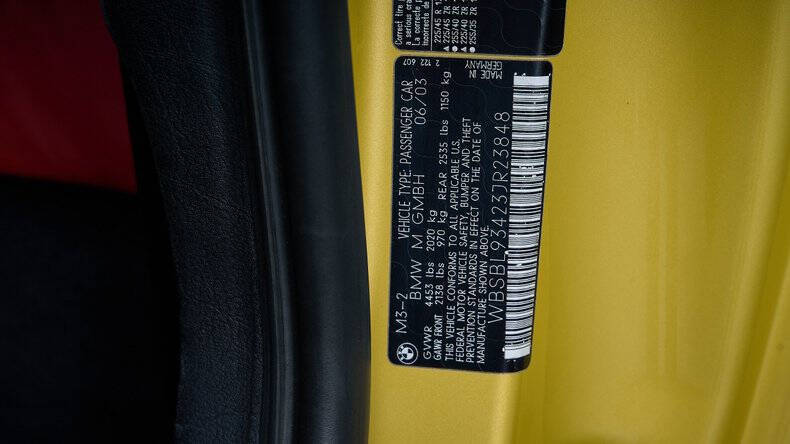 2003 BMW M3