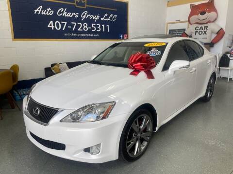 2010 Lexus IS 250 for sale at Auto Chars Group LLC in Orlando FL