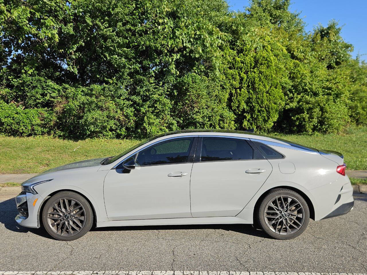 Gray 2023 Kia K5 GT GT 4dr Sedan 2