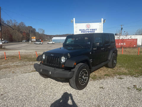 2013 Jeep Wrangler Unlimited for sale at Quality First PreOwned in Saint Albans WV