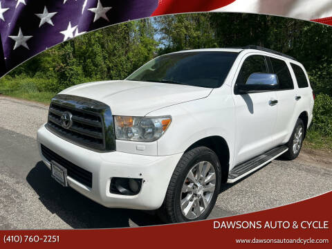 2008 Toyota Sequoia for sale at Dawsons Auto & Cycle in Glen Burnie MD