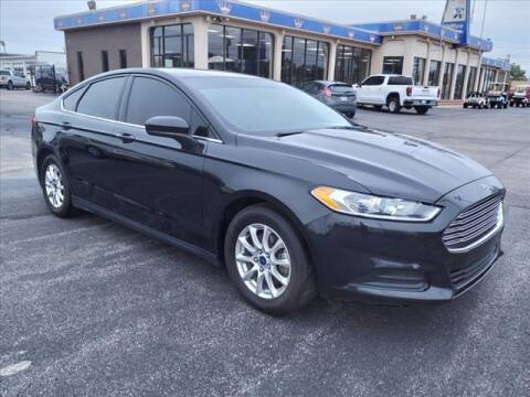 2015 Ford Fusion for sale at Credit King Auto Sales in Wichita KS