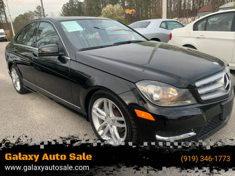 2012 Mercedes-Benz C-Class for sale at Galaxy Auto Sale in Fuquay Varina NC