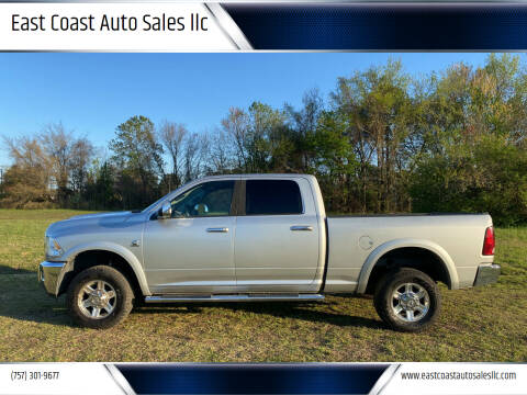 2012 RAM 2500 for sale at East Coast Auto Sales llc in Virginia Beach VA