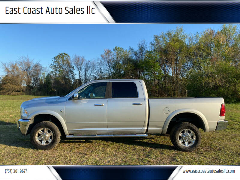 2012 RAM 2500 for sale at East Coast Auto Sales llc in Virginia Beach VA