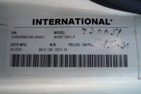 2021 International MV607