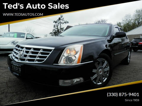 2008 Cadillac DTS for sale at Ted's Auto Sales in Louisville OH