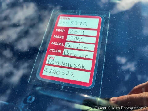 2019 GMC Acadia SLT-1