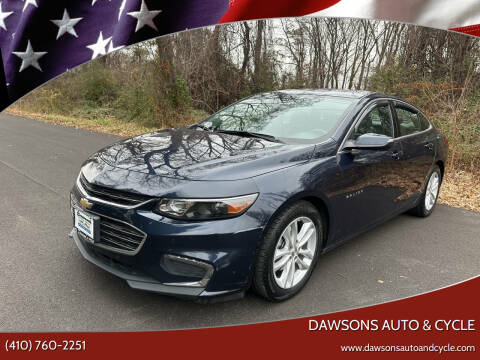 2017 Chevrolet Malibu for sale at Dawsons Auto & Cycle in Glen Burnie MD