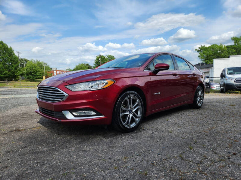 2017 Ford Fusion Hybrid for sale at State Auto Sales LLC in Durham NC