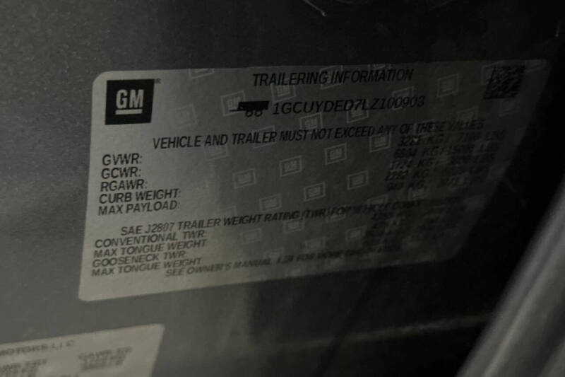 2020 Chevrolet Silverado 1500