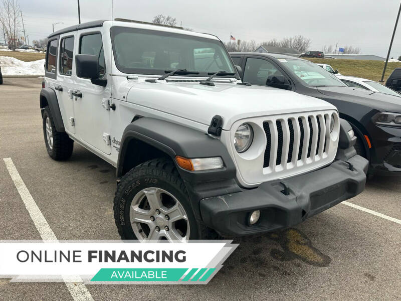 2021 Jeep Wrangler Unlimited for sale at Postal Pete in Galena IL