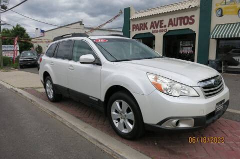 2010 Subaru Outback for sale at PARK AVENUE AUTOS in Collingswood NJ