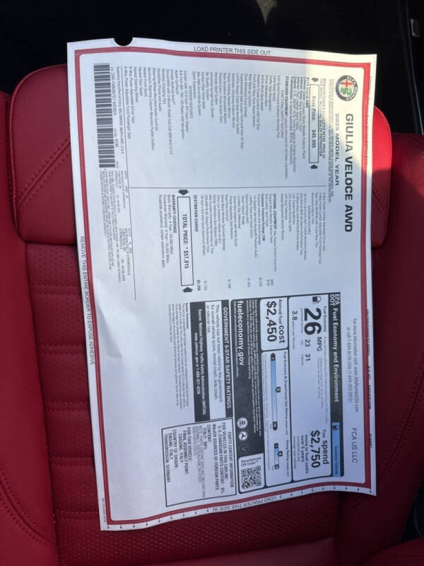 2025 Alfa Romeo Giulia