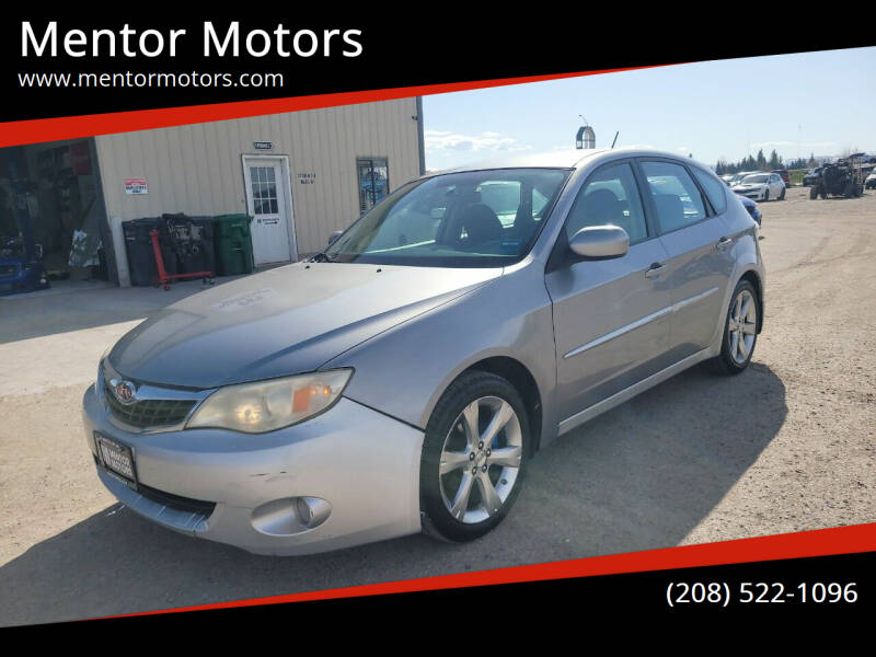 2008 Subaru Impreza for sale at Mentor Motors in Idaho Falls ID