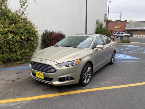 2015 Ford Fusion for sale at DAVENPORT MOTOR COMPANY in Davenport WA