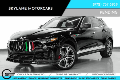 2020 Maserati Levante for sale at Skylane Motorcars in Carrollton TX