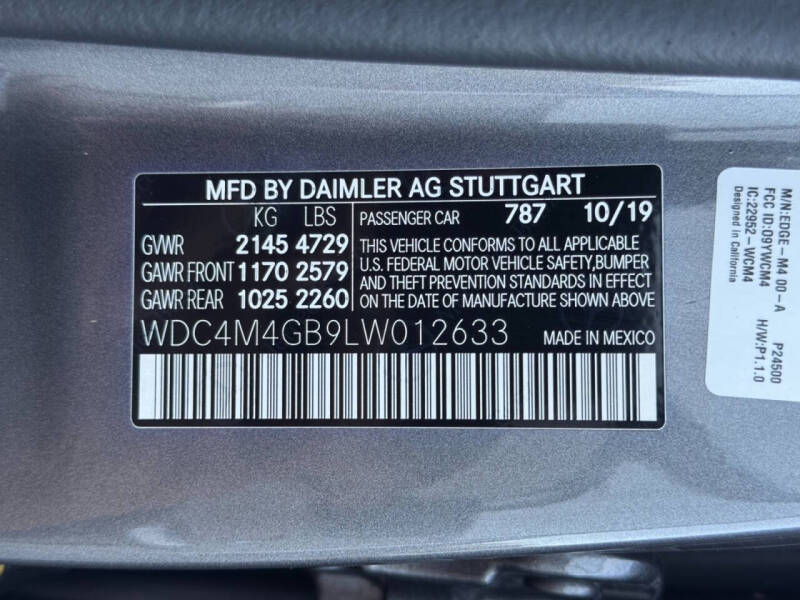 2020 Mercedes-Benz GLB GLB 250