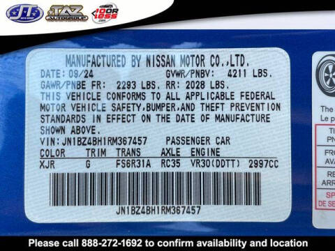 2024 Nissan Z Performance