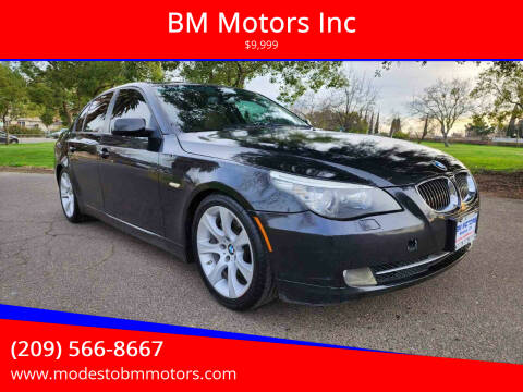 2008 BMW 5 Series for sale at BM Motors Inc in Modesto CA