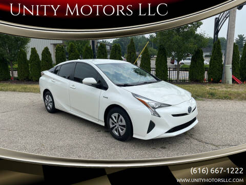 2017 Toyota Prius for sale at Unity Motors LLC in Hudsonville MI