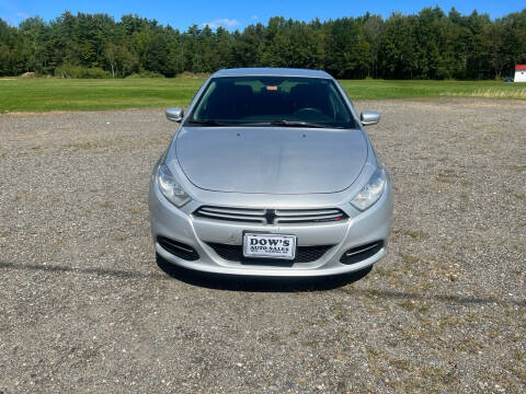 2013 Dodge Dart for sale at DOW'S AUTO SALES in Palmyra ME