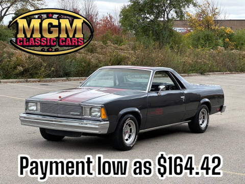 1981 Chevrolet El Camino for sale at MGM CLASSIC CARS in Addison IL