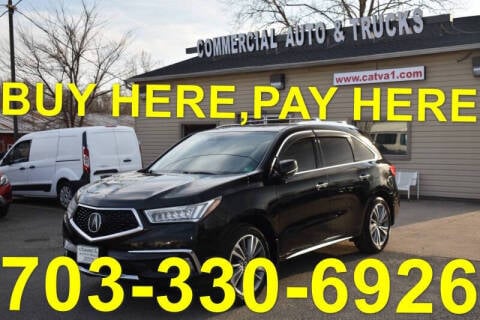 2017 Acura MDX for sale at Commercial Auto & Trucks in Manassas VA