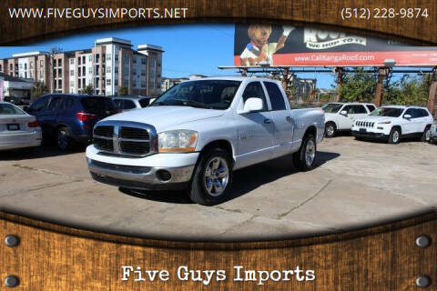 2006 Dodge Ram 1500 for sale at Five Guys Imports in Austin TX