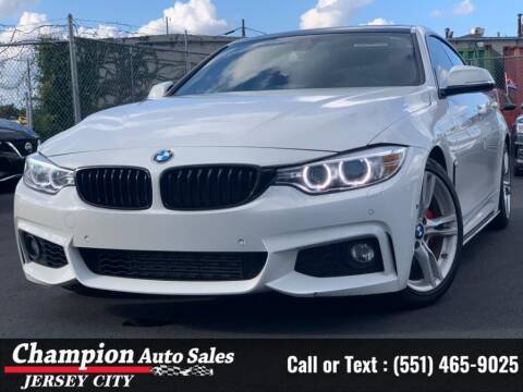 2016 BMW 4 Series for sale at CHAMPION AUTO SALES OF JERSEY CITY in Jersey City NJ