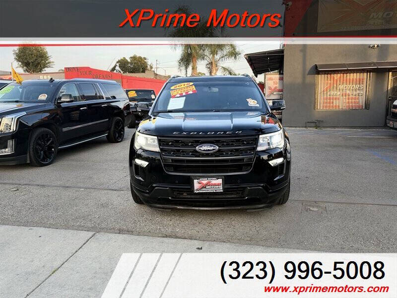 2018 Ford Explorer Sport