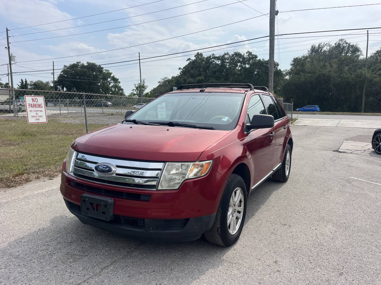 2008 Ford Edge for sale at Hobgood Auto Sales in Land O Lakes, FL