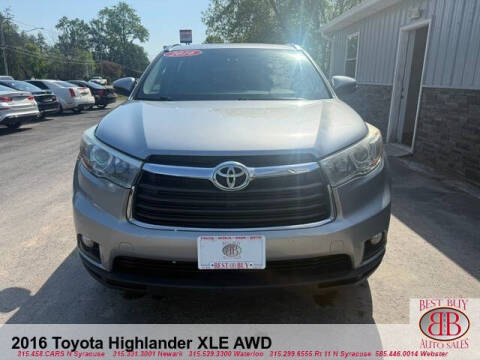 2016 Toyota Highlander XLE