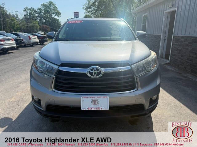 2016 Toyota Highlander XLE