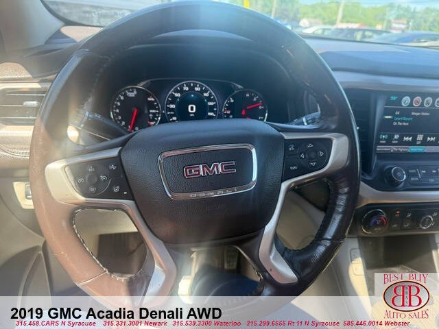 2019 GMC Acadia Denali