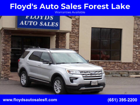2018 Ford Explorer for sale at Floyd's Auto Sales Forest Lake in Forest Lake MN