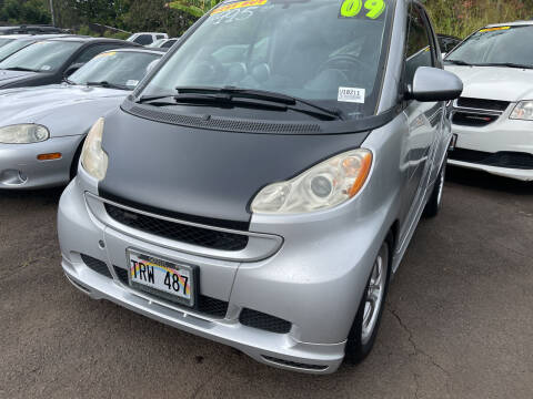 2009 Smart fortwo for sale at PACIFIC ISLAND AUTO SALES in Wahiawa HI