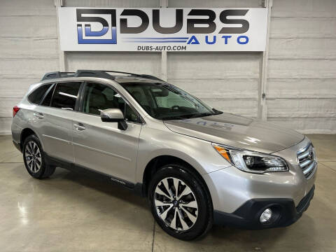 2017 Subaru Outback for sale at DUBS AUTO LLC in Clearfield UT