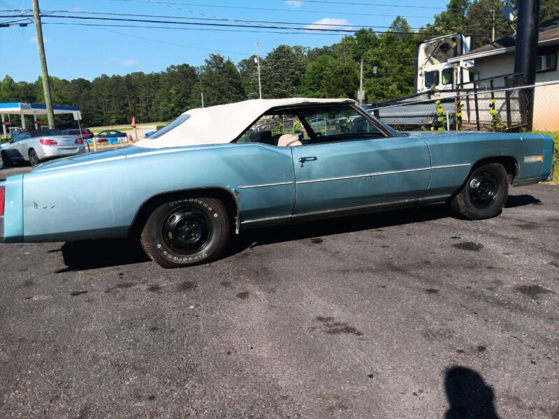 1975 Cadillac Eldorado for sale at Empire Automotive of Atlanta in Douglasville GA