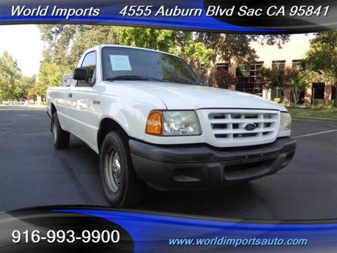 2002 Ford Ranger for sale at World Imports in Sacramento CA