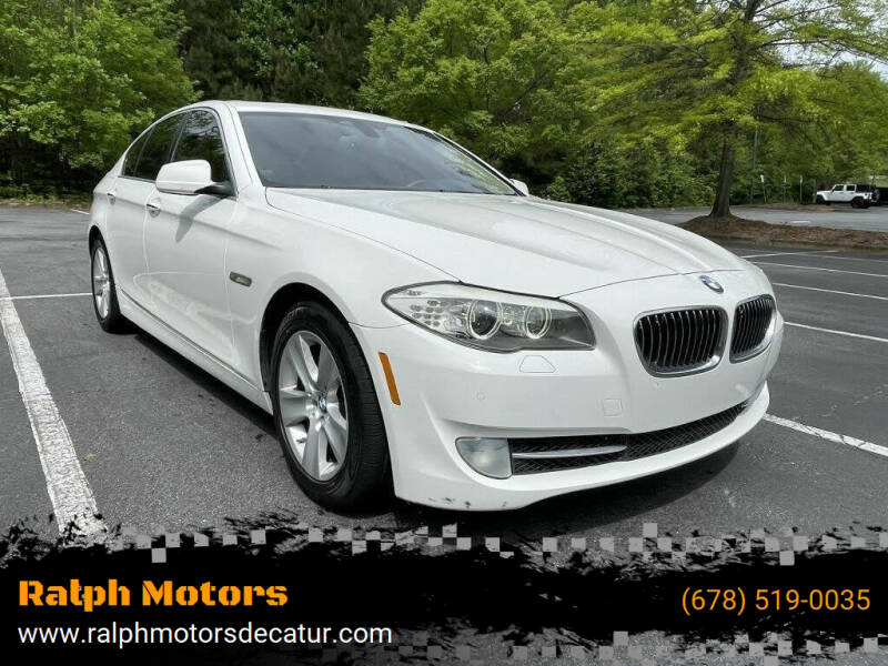 2013 BMW 5 Series for sale at Ralph Motors in Decatur GA