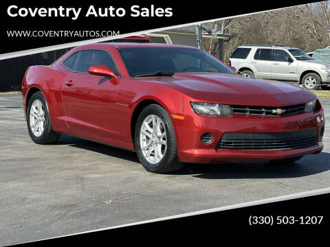 2014 Chevrolet Camaro for sale at Coventry Auto Sales in New Springfield OH