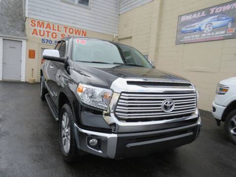 2016 Toyota Tundra for sale at Small Town Auto Sales in Hazleton PA