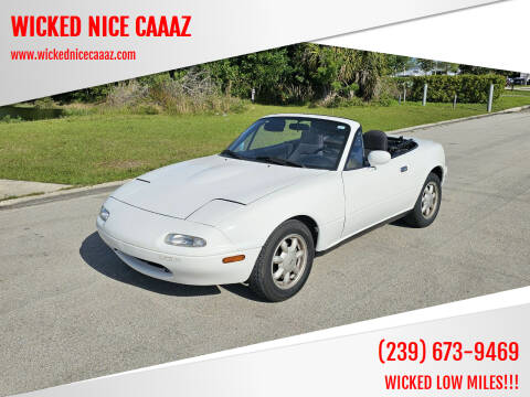 1990 Mazda MX-5 Miata for sale at WICKED NICE CAAAZ in Cape Coral FL