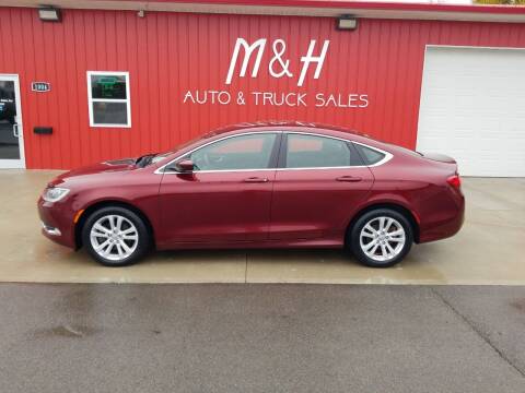 2015 Chrysler 200 for sale at M & H Auto & Truck Sales Inc. in Marion IN