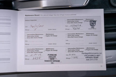 2011 Porsche Boxster S