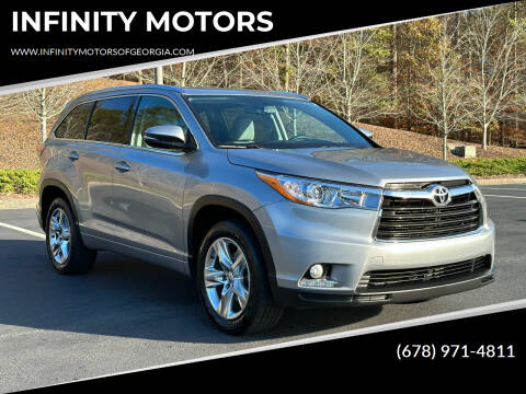 2015 Toyota Highlander for sale at INFINITY MOTORS in Gainesville GA